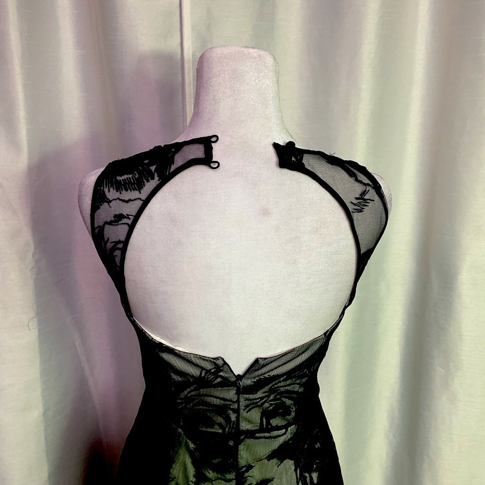 Aiden Mattox Black Gown - Picture 9 of 14